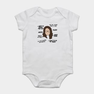 liz lemon Baby Bodysuit